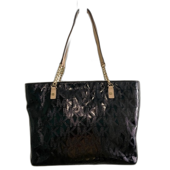 Michael Kors Black Patent Leather Purse